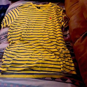 Striped Us polo shirt